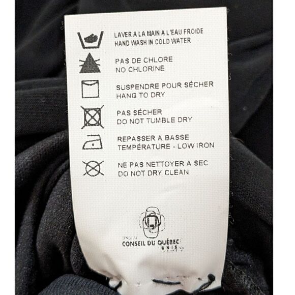 Joseph Ribkoff Veston Ruffled Jewel Encrusted Zip Up Black Jacket Women's Size 8 - Picture 10 of 10